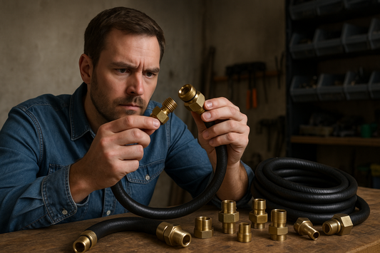 Hvordan vælger jeg korrekt fittings til slanger - Illustration