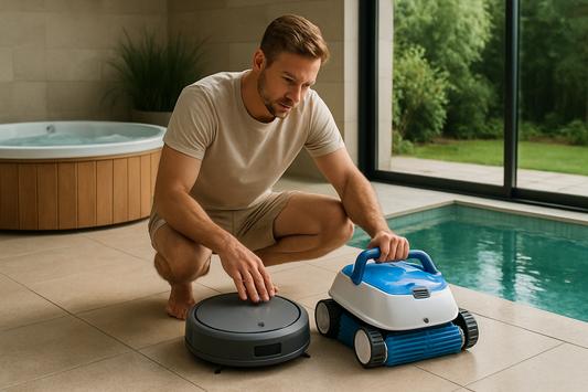 Hvordan vælger jeg robotstøvsuger til spa og pool - Illustration