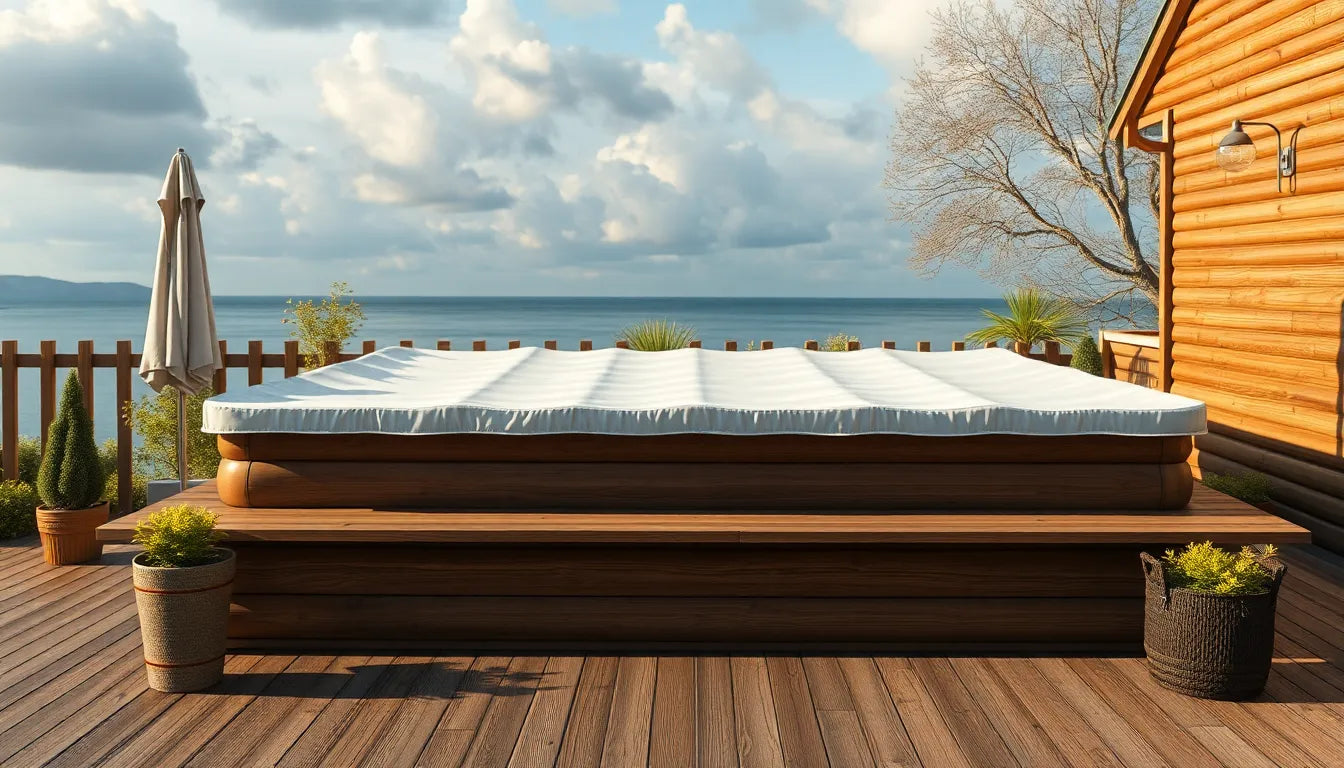 hvordan sikrer jeg mit poolcover mod børn - Illustration