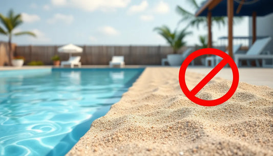 filter sand for pool - Illustration