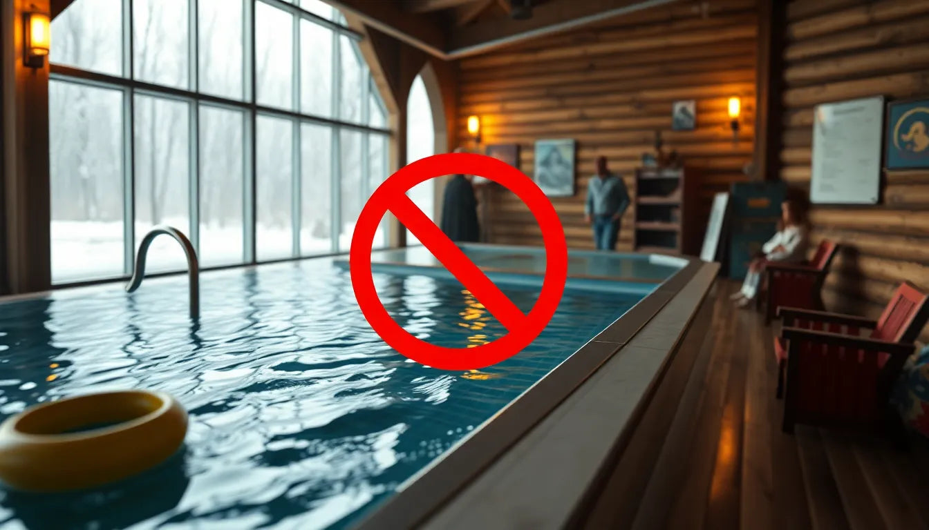 at min pool ikke får klorlock - Illustration