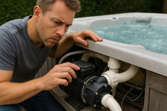 hvordan opdager jeg begyndende pumpefejl i spa - Illustration