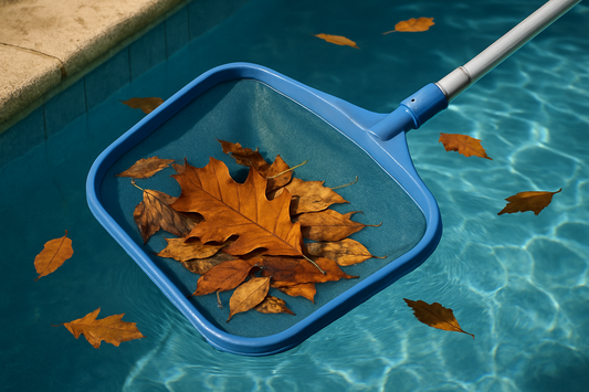 hvilken slags net er bedst til blade i poolen - Illustration