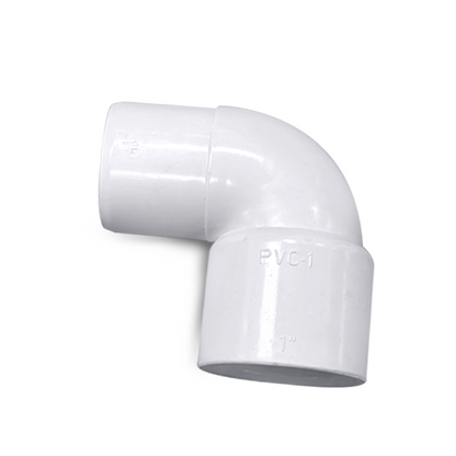 Vinkel 34 mm FIF – 90 graders PVC-beslag