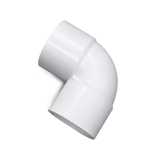 Vinkel 48 mm – 90 graders PVC-beslag