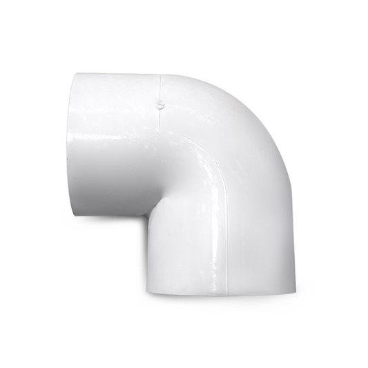 Vinkel 75 mm – 90 graders PVC-beslag
