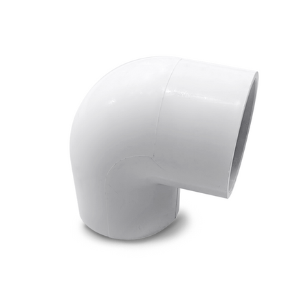Vinkel 75 mm – 90 graders PVC-beslag