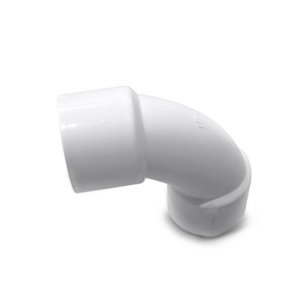 Vinkel 60 mm – 90 grader Böjd PVC-beslag