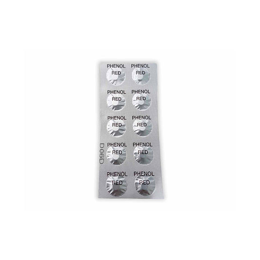 Testtabletter pH - Fenolröd