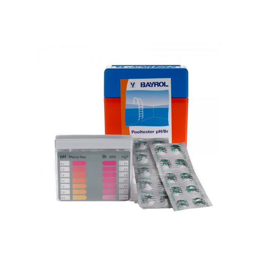 Testset Ph/Brom inkl. 2 x 20 flikar