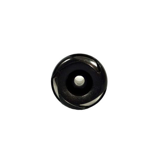 Cirkulationsmunstycke Svart/Stål, 52 mm