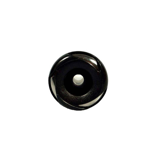 Direktmunstycke 90 mm Stål-Svart