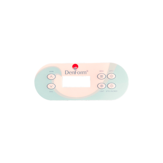 DenForm Overlay för TP500S (6 knappar)