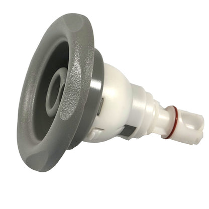 Direktmunstycke 128 mm grått
